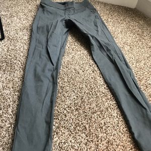 Greyish green pants
